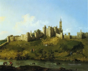 Canaletto Painting - alnwick castle Canaletto